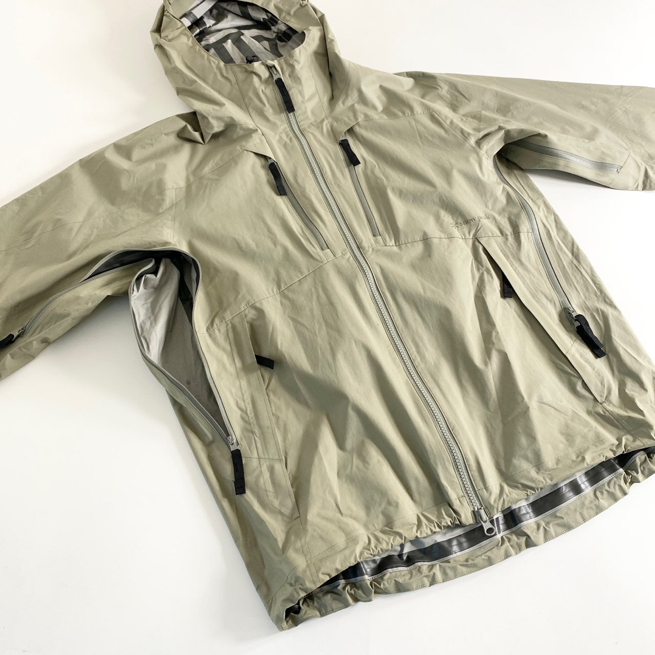 45a27 snow peak スノーピーク マウンテンパーカー ナイロンジャケット 2.5L RAIN JACKET JK-21SU005 –  VALUE STOCK MALL