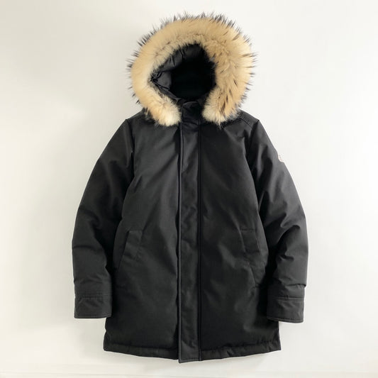 46M5 PYRENEX ピレネックス ANNECY アヌシー DOWN JACKET ダウンジャケット M ブラック ピュアフレンチダウン アウター 秋冬