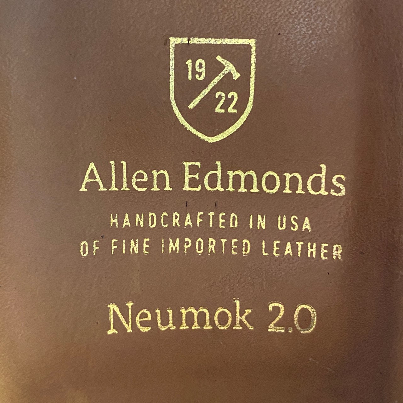 3L10 Allen Edmonds アレンエドモンズ Neumok 2.0 ニュモク ウイングチップ ドレスシューズ 9 1/2(28～28.5cm相当) グレージュ レザー