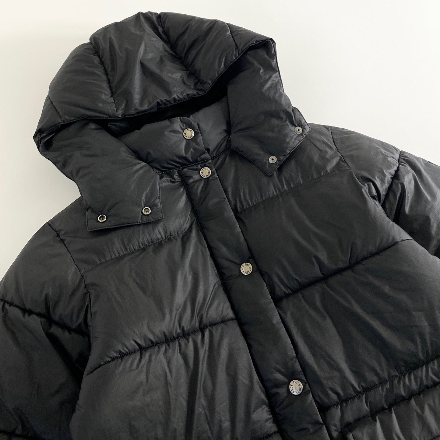 14a18 THE NORTH FACE ノースフェイス 中綿ジャケット キャンプシェラショート NYW82032 パーテックス L ブラック レディース トップス アウター