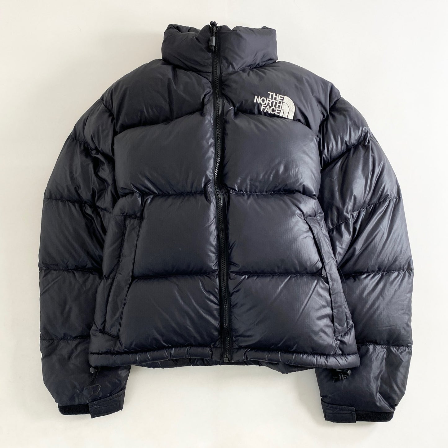 64L14 THE NORTH FACE ノースフェイス ダウンジャケット ヌプシ 700 S ブラック ダウン80％ ナイロン 上着