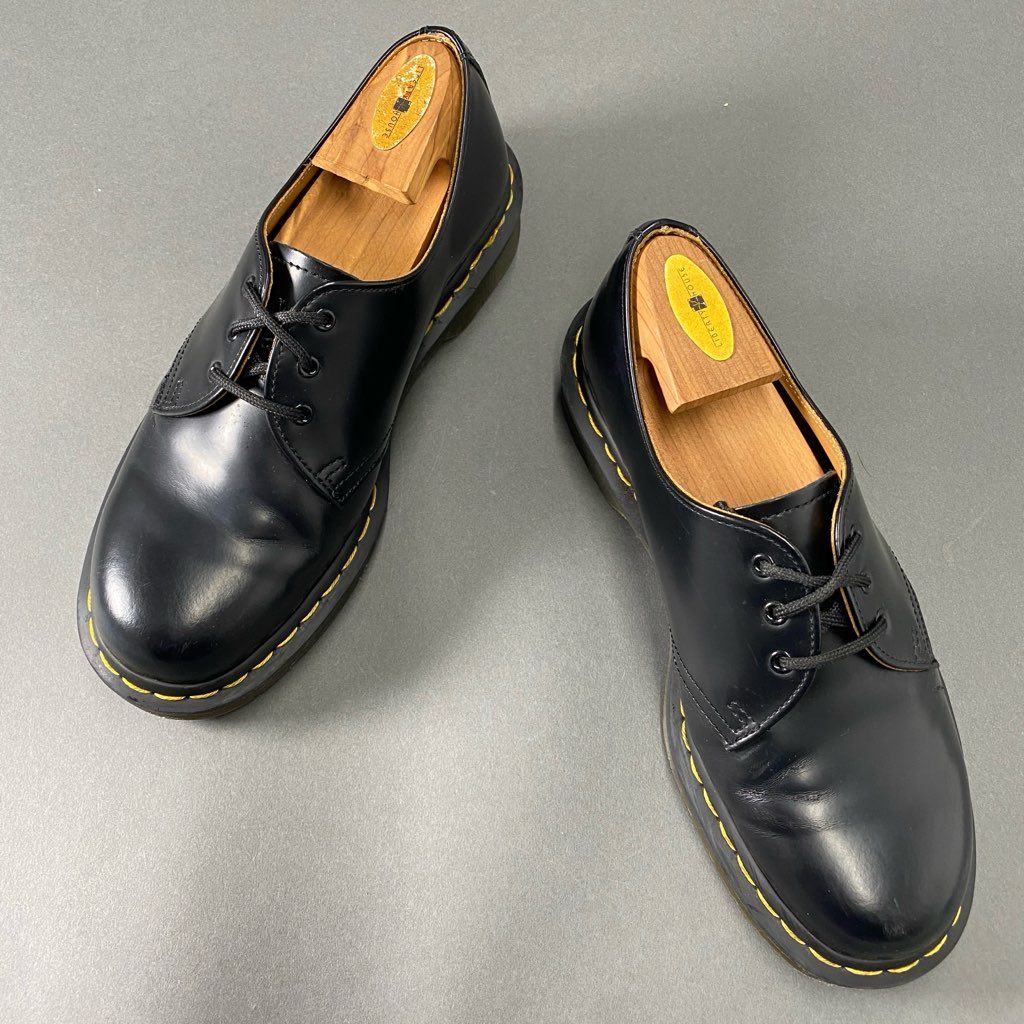 3b24 DR. MARTENS ドクターマーチン CORE 1461 3EYE SHOE 3ホール シューズ 1461 59 UK7 ブラック スムースレザー