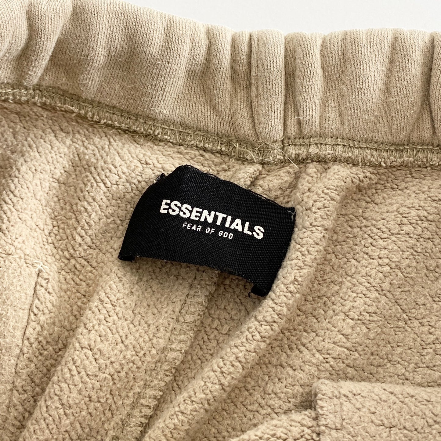 53a31 ESSENTIALS エッセンシャルズ FEAR OF GOD スウェットパンツ イージーパンツ リラックスパンツ ロゴ刺繍 090233 M ベージュ コットン100％ メンズ 男性用