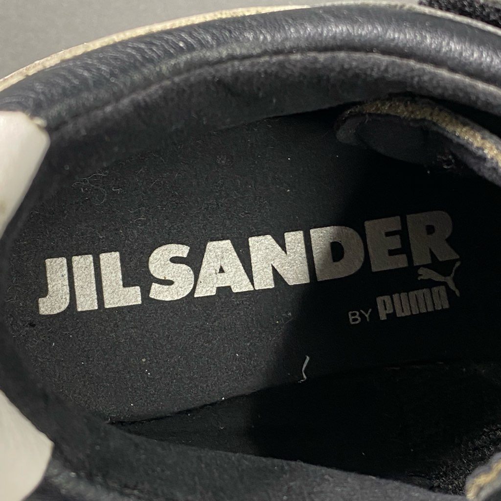 5b24 JIL SANDER by PUMA ジルサンダー プーマ ローカットスニーカー マジックテープ シューズ スポーツ 23 ブラック 靴 レディース
