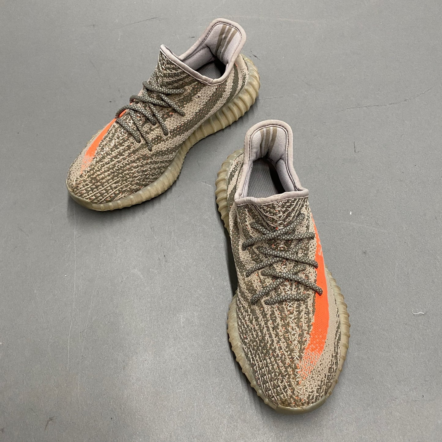 3k14 adidas アディダス Yeezy Boost 350 V2 イージーブースト BB1826 27.0cm カーキ スニーカー SPLY