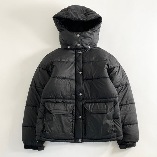 14a18 THE NORTH FACE ノースフェイス 中綿ジャケット キャンプシェラショート NYW82032 パーテックス L ブラック レディース トップス アウター