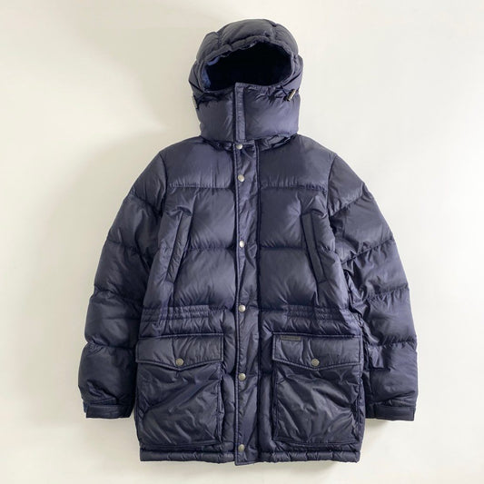 18b3 BURBERRY BRIT バーバリー ブリット ダウンコート S ネイビー アウター ダウンジャケット GOOSE DOWN COAT