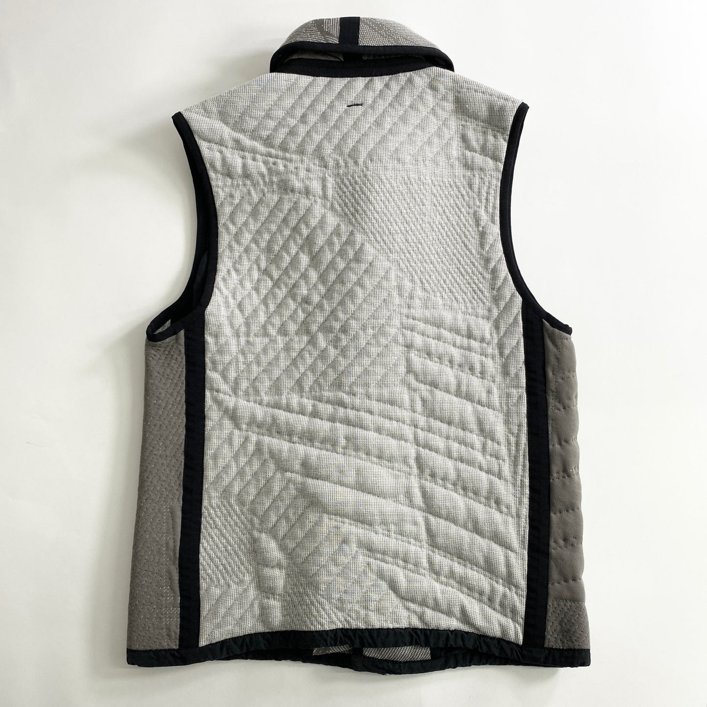 39k13《美品》BYBORE バイボレ インサレーション ベスト キルティング S ベージュ メンズ インナーベスト C-VEST-3D メンズ