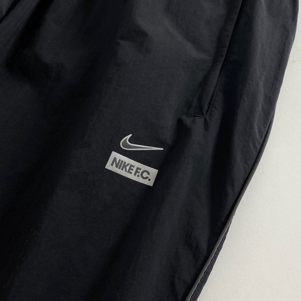 47b6 NIKE F.C. ナイキ エフシー カフウーブンパンツ M ブラック ジャージ サッカー フットサル スポーツウェア