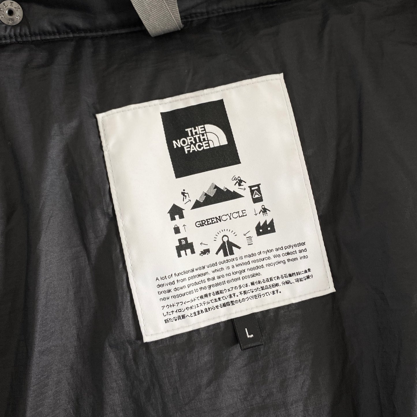 14a18 THE NORTH FACE ノースフェイス 中綿ジャケット キャンプシェラショート NYW82032 パーテックス L ブラック レディース トップス アウター