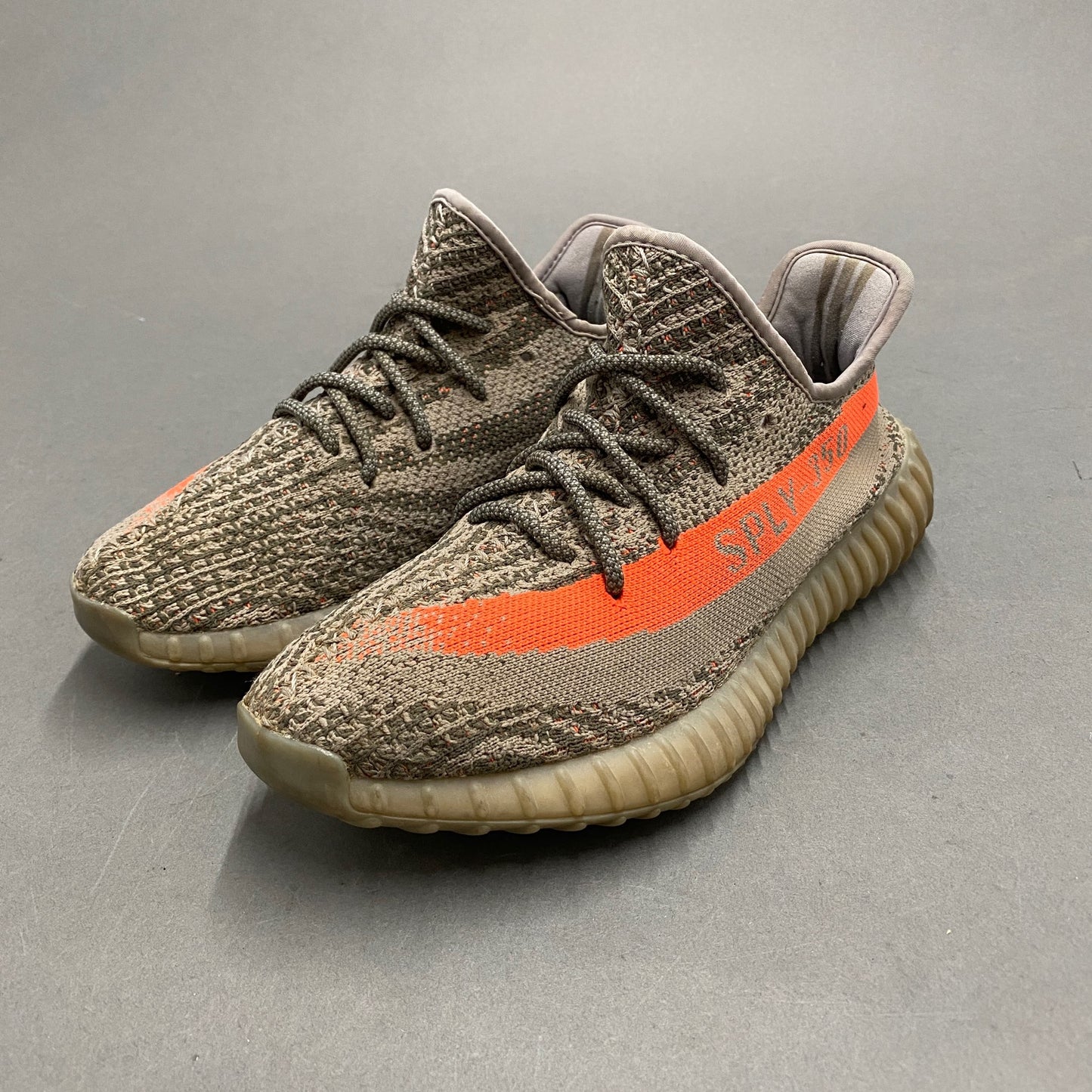 3k14 adidas アディダス Yeezy Boost 350 V2 イージーブースト BB1826 27.0cm カーキ スニーカー SPLY