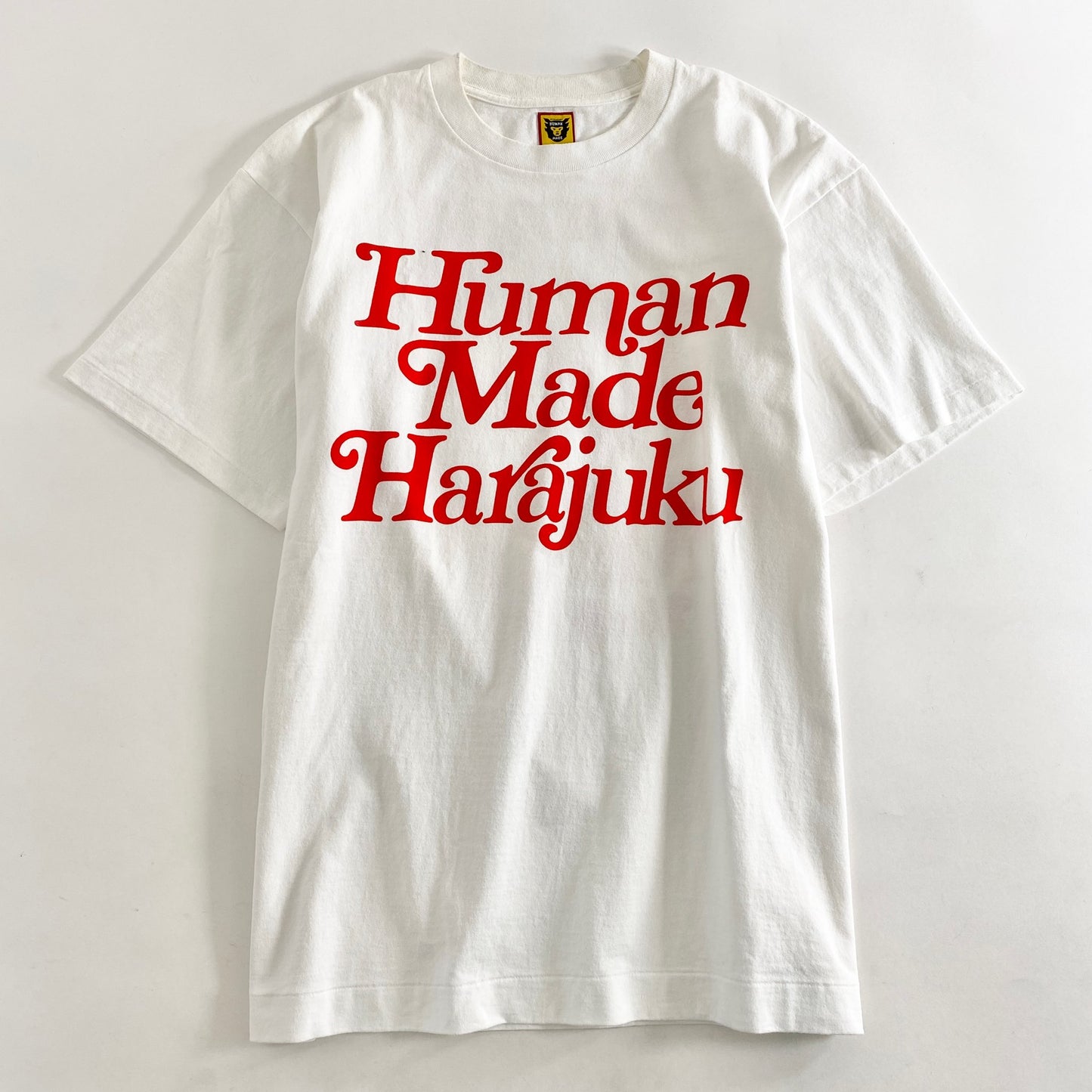 45L2 HUMAN MADE ヒューマンメイド 原宿OPEN記念 限定Tシャツ L ホワイト カットソー TEE 日本製 ストリート