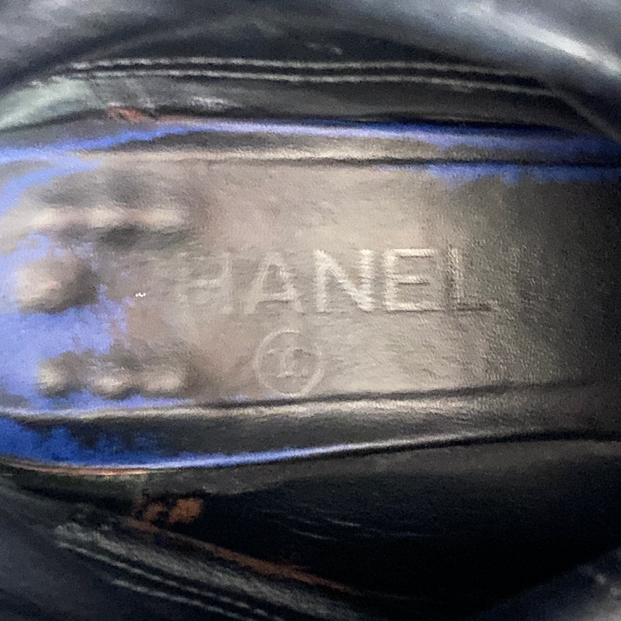 1L25《伊製》CHANEL シャネル ココマーク レザーブーツ ミドルブーツ 40 ブラック レザー レディース 靴