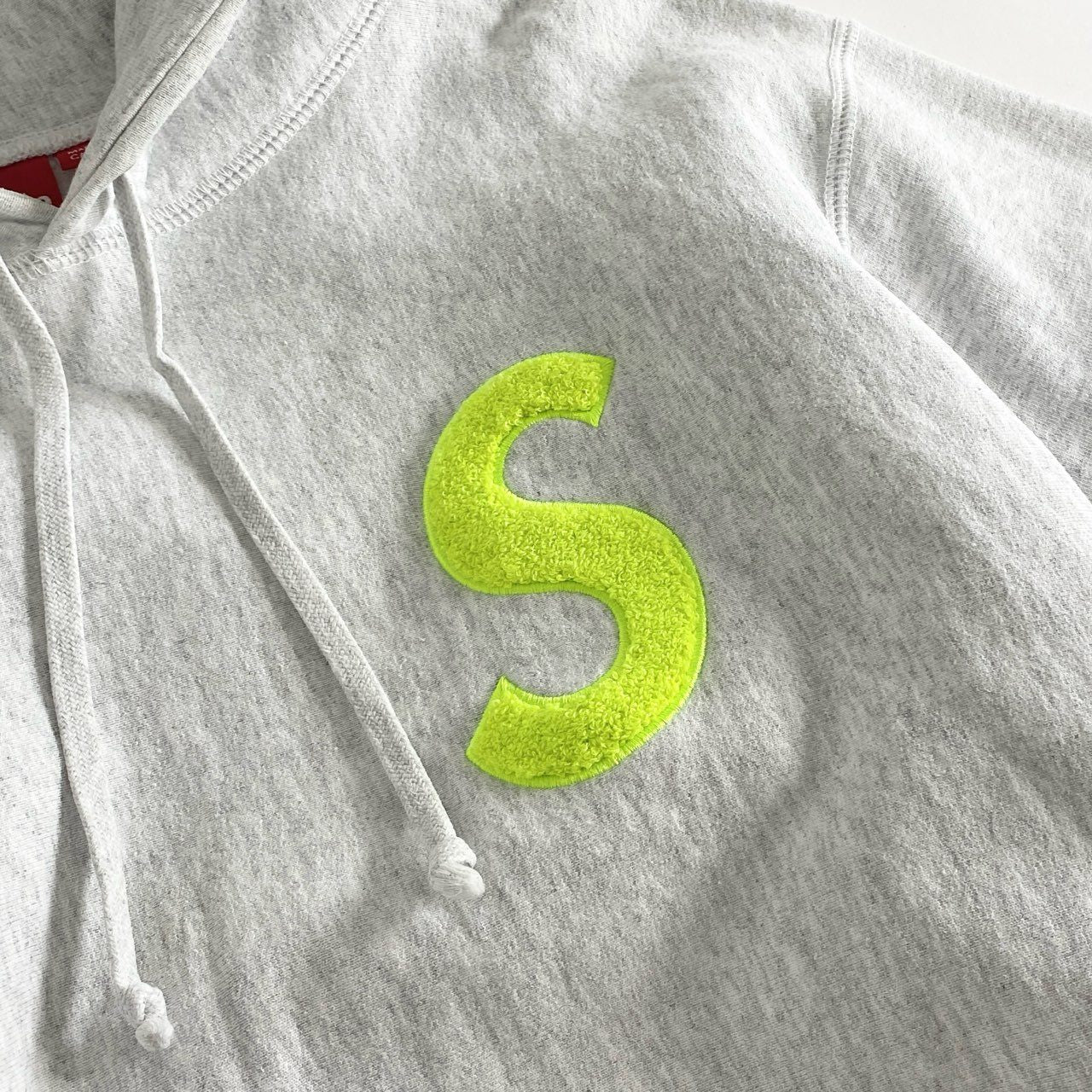 37c2-2 SUPREME シュプリーム 19AW S Logo Hooded Sweatshirt Sロゴ フーデッドスウェットシャツ パーカー プルオーバー フーディ L グレー コットン