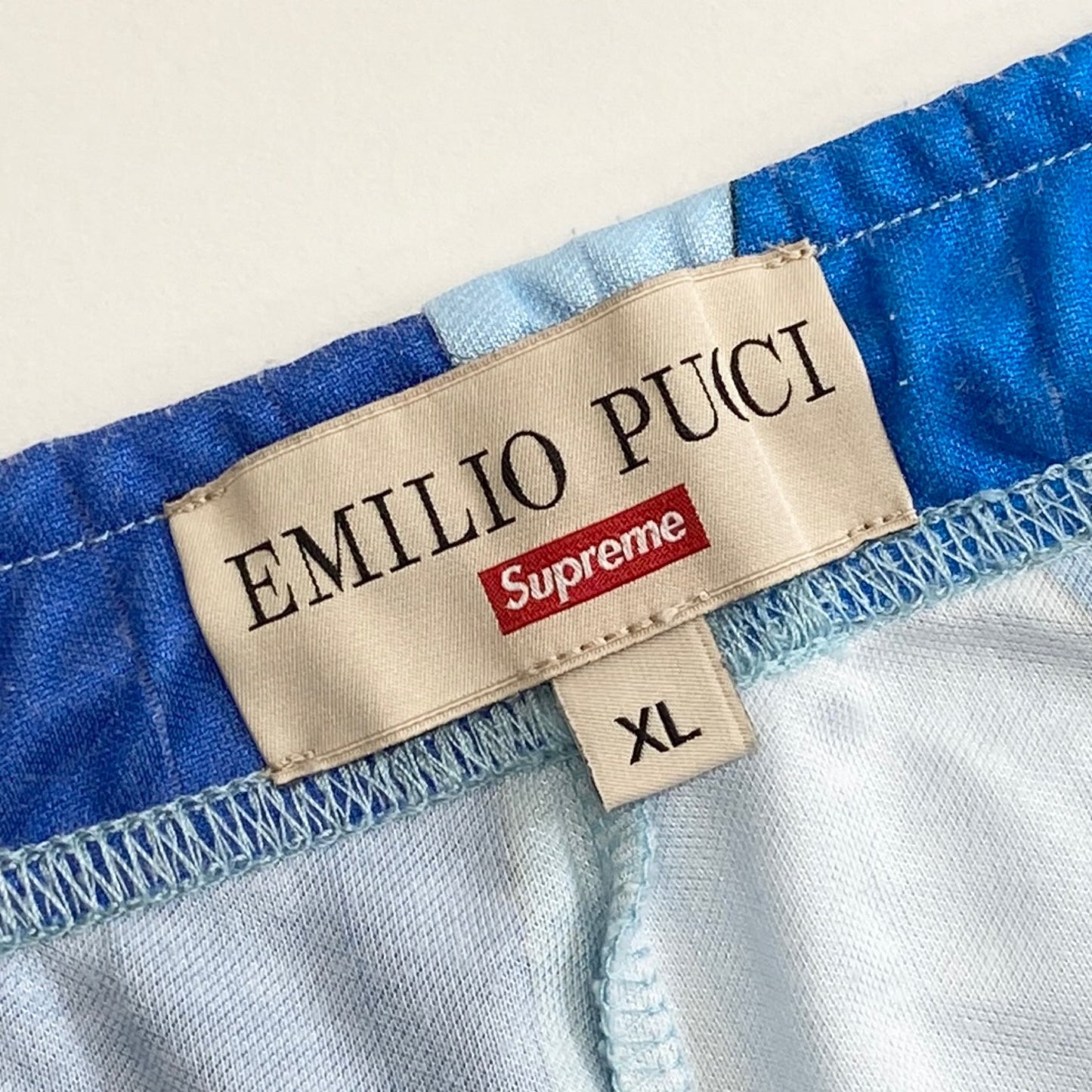 73k12 Supreme シュプリーム EMILIO PUCCO エミリオプッチ 21SS ショートパンツ XL ブルー ストリート スケーター