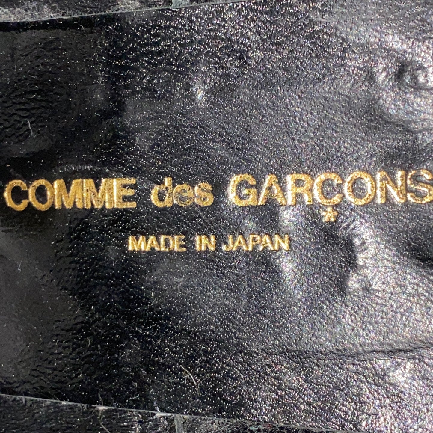 1A25 日本製 COMME des GARCONS コムデギャルソン ショートブーツ サイドゴアブーツ リボン装飾 23.5 グレー×ブラック×ホワイト スエード レザー レディース女性用