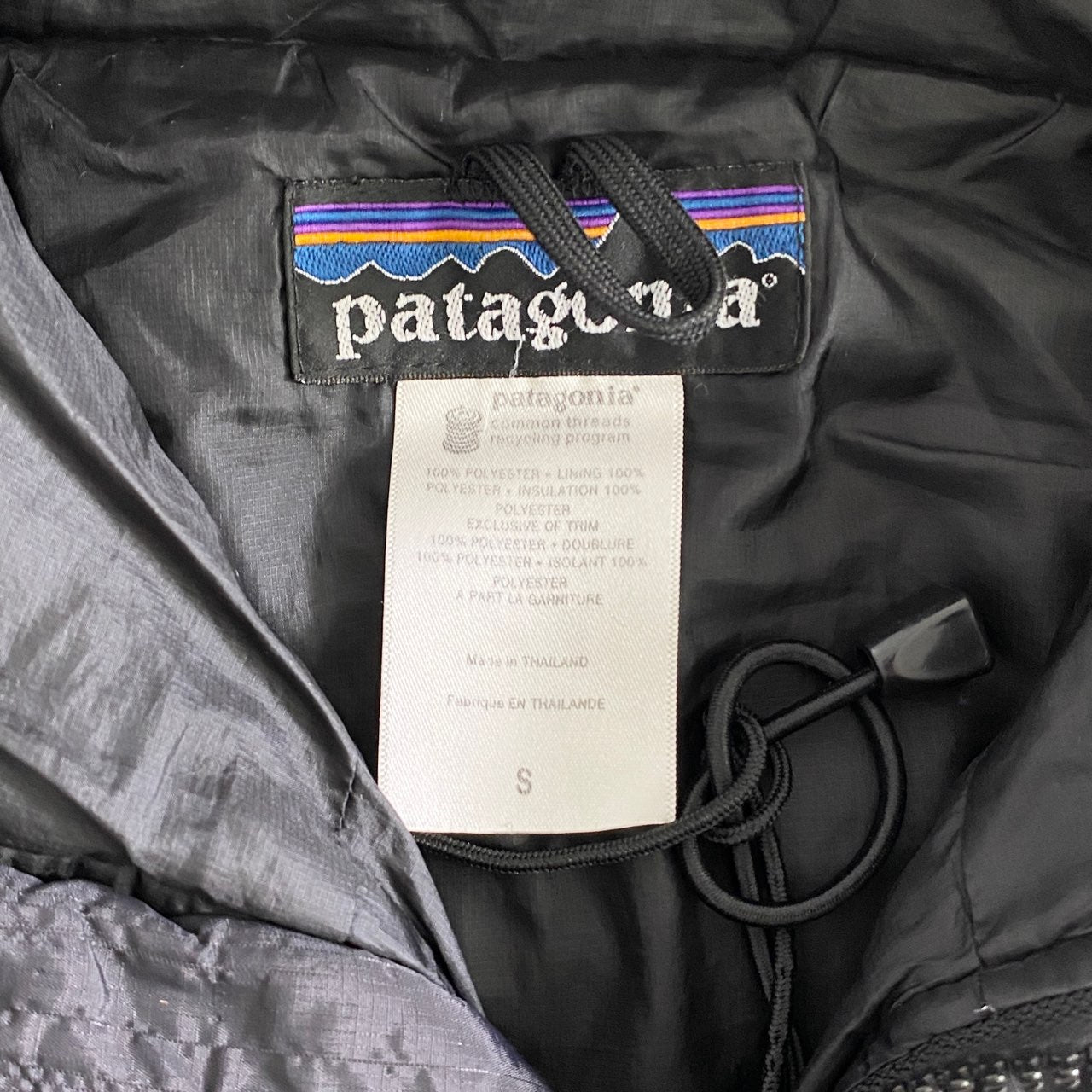 5L7 patagonia パタゴニア DAS PARKA ダスパーカー S ブラック PRIMALOFT プリマロフト アウトドア 秋冬