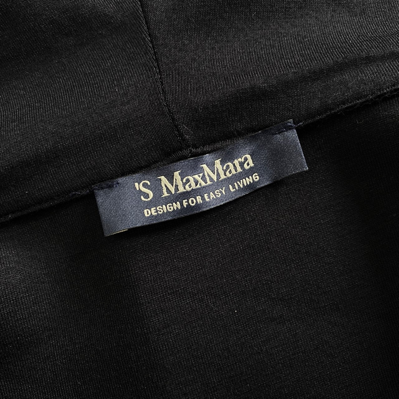 57L2 S Max Mara エスマックスマーラ ボンディングコート ネイビー アウター 上着 羽織 ビーズ