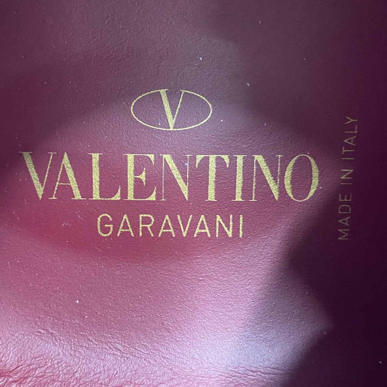 1L26 VALENTINO GARAVANI ヴァレンティノ ガラヴァーニ スウェードスニーカー 43 レッド シューズ スタッズ レザー イタリア製