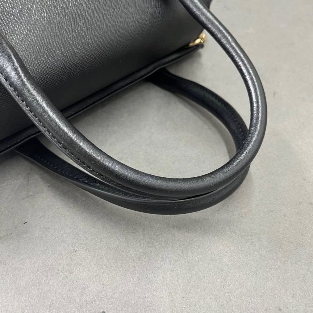 3Ci5 《極美品》 MICHAEL KORS マイケルコース カルメン 3way ショルダーバッグ ハンドバッグ チェーンショルダー ブラック レディース