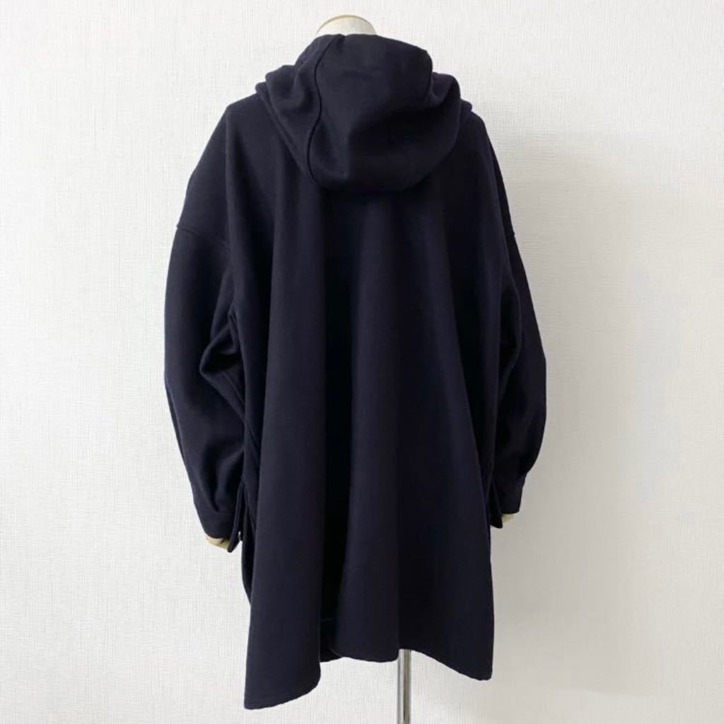 66j29 《美品》 SOUMO ソウモ ANORAK OVER JACKET アノラック オーバージャケット プルオーバー 10C-SJ-001 02 ネイビー メンズ 男性用