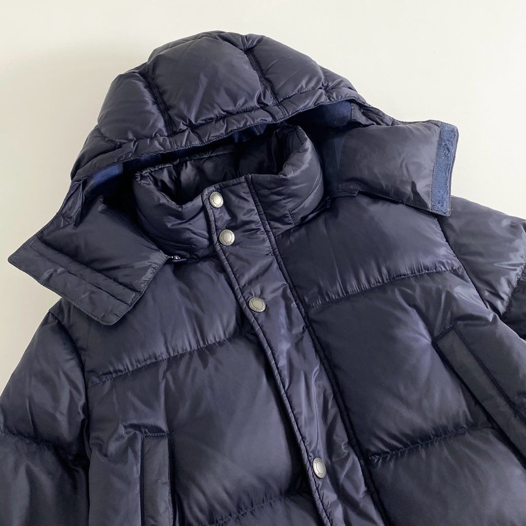 18b3 BURBERRY BRIT バーバリー ブリット ダウンコート S ネイビー アウター ダウンジャケット GOOSE DOWN COAT