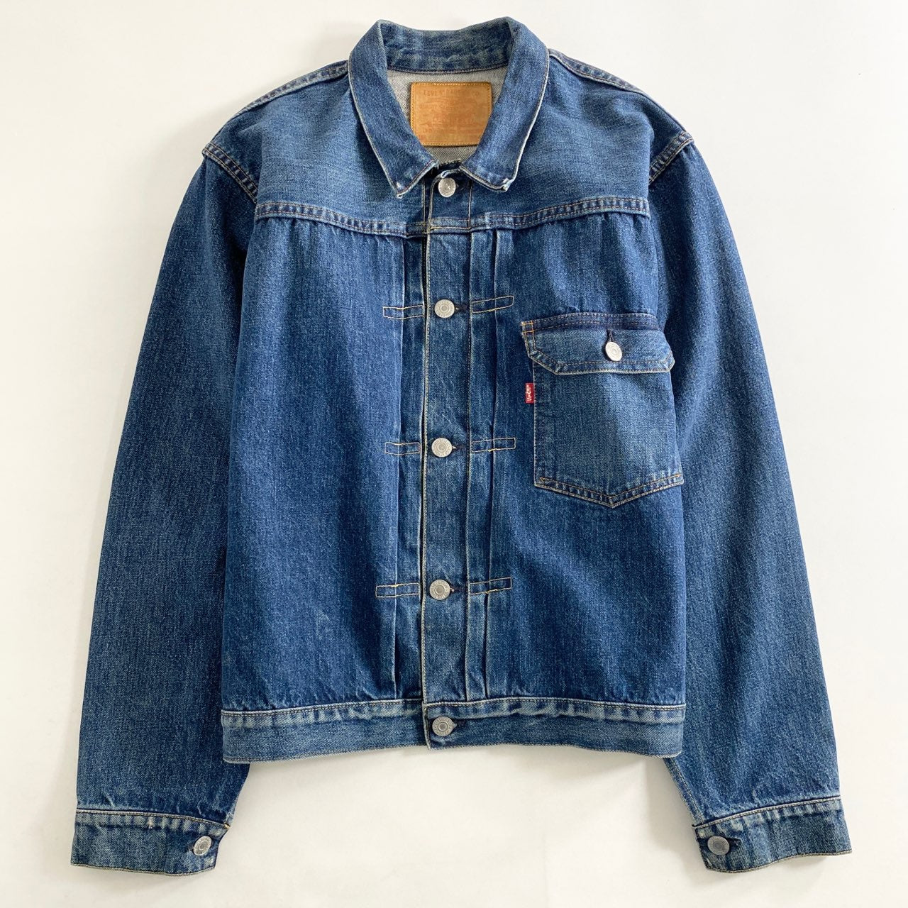 63L12 Levi’s リーバイス 506XX 1st ファースト 復刻 90’s デニムジャケット 40 インディゴ Gジャン DENIM