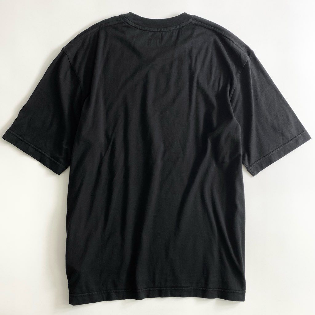 49b25 《極美品》 タグ付き FEDELI フェデーリ スーピマコットンTシャツ L ブラック カットソー インナー TEE イタリア製