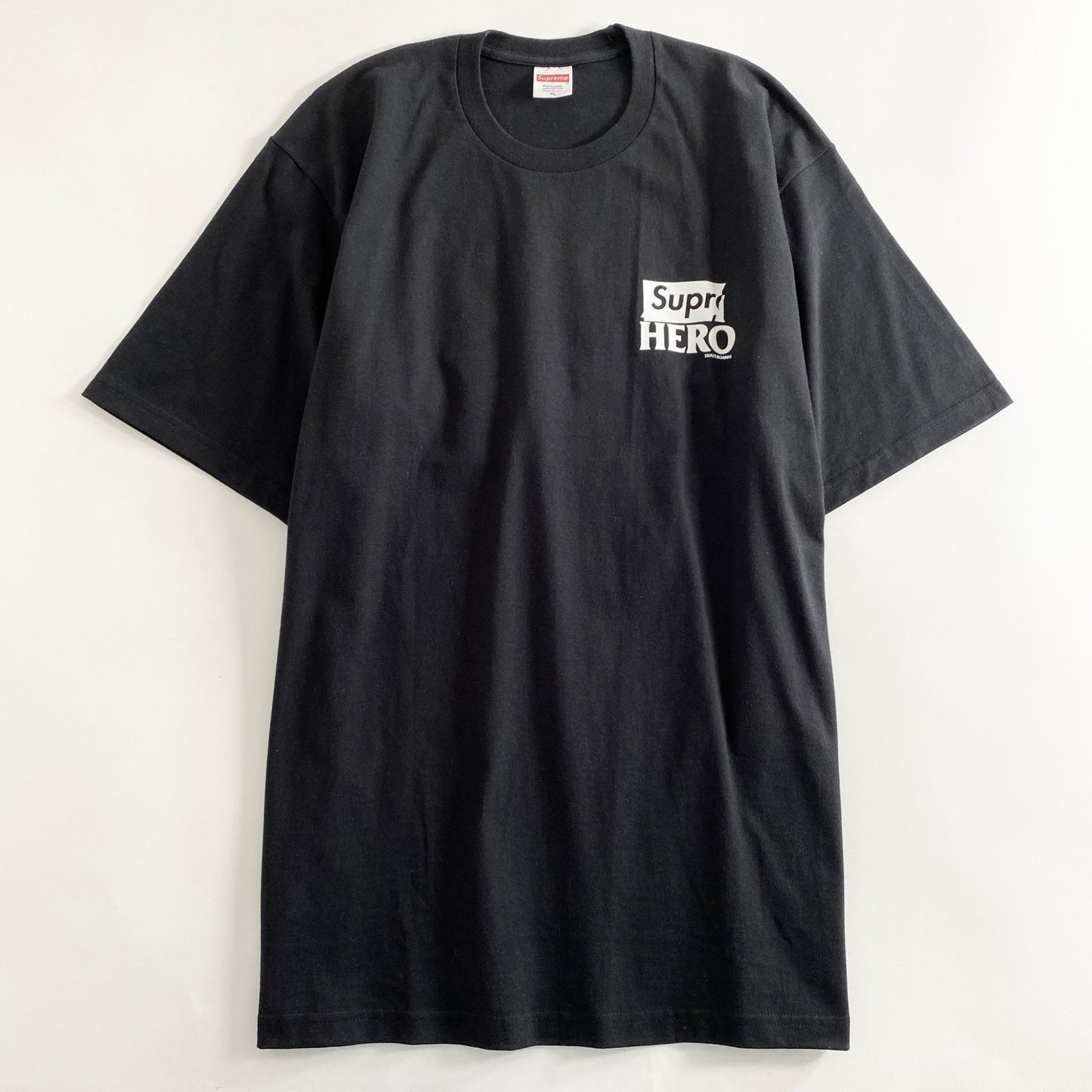 53a31 《美品》 Supreme シュプリーム × ANTI HERO アンチヒーロー 22SS Dog Tee ドッグTシャツ XL ブラック カットソー