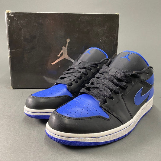 b6 NIKE ナイキ Air Jordan 1 Phat Low Varsity Royal 338145-041 エアジョーダン ローカットスニーカー シューズ 29 ブラック ブルー