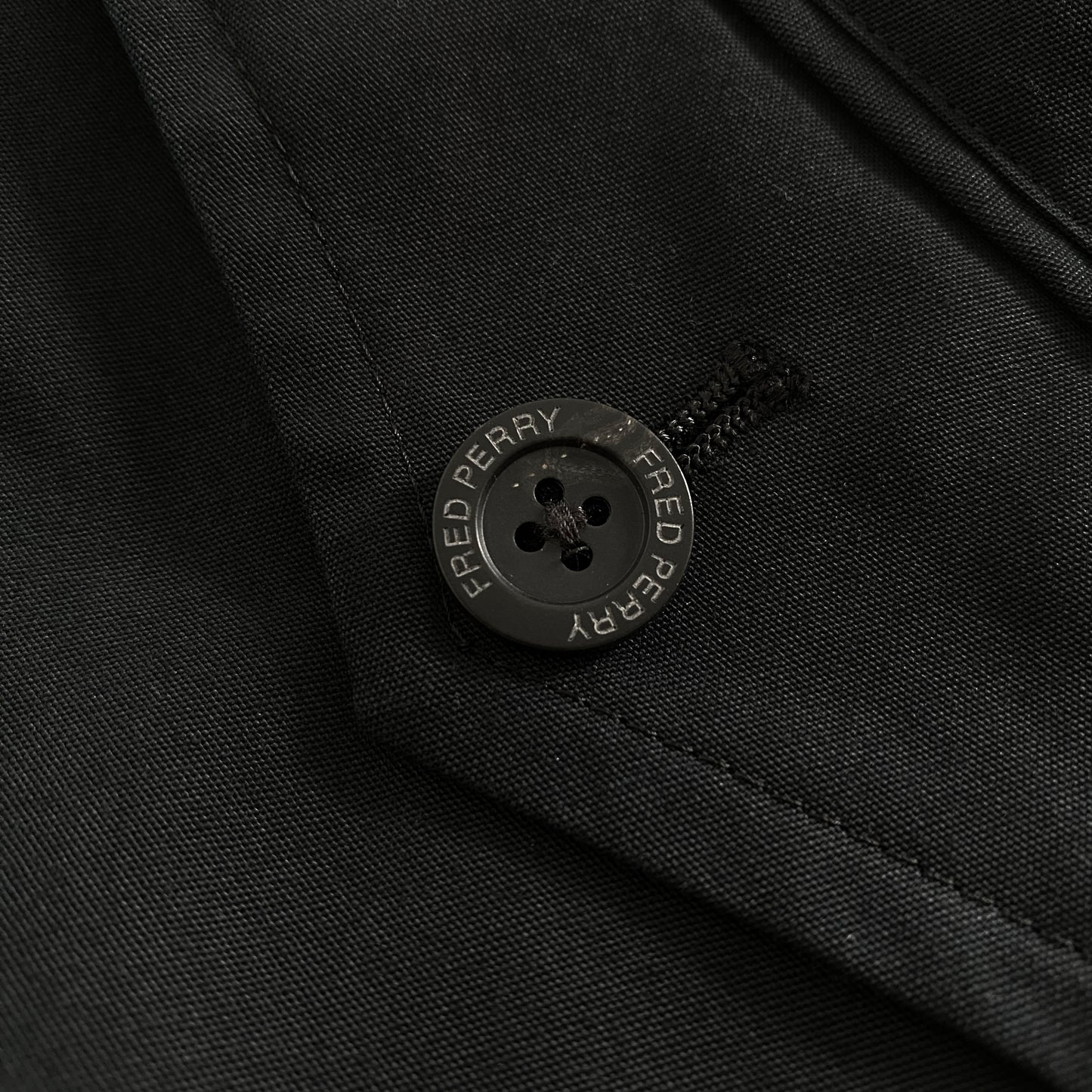 39L23 FRED PERRY フレッドペリー スイングトップ コート ジャケット S ネイビー ブルゾン 羽織 チェック 月桂樹 ワンポイント刺繍