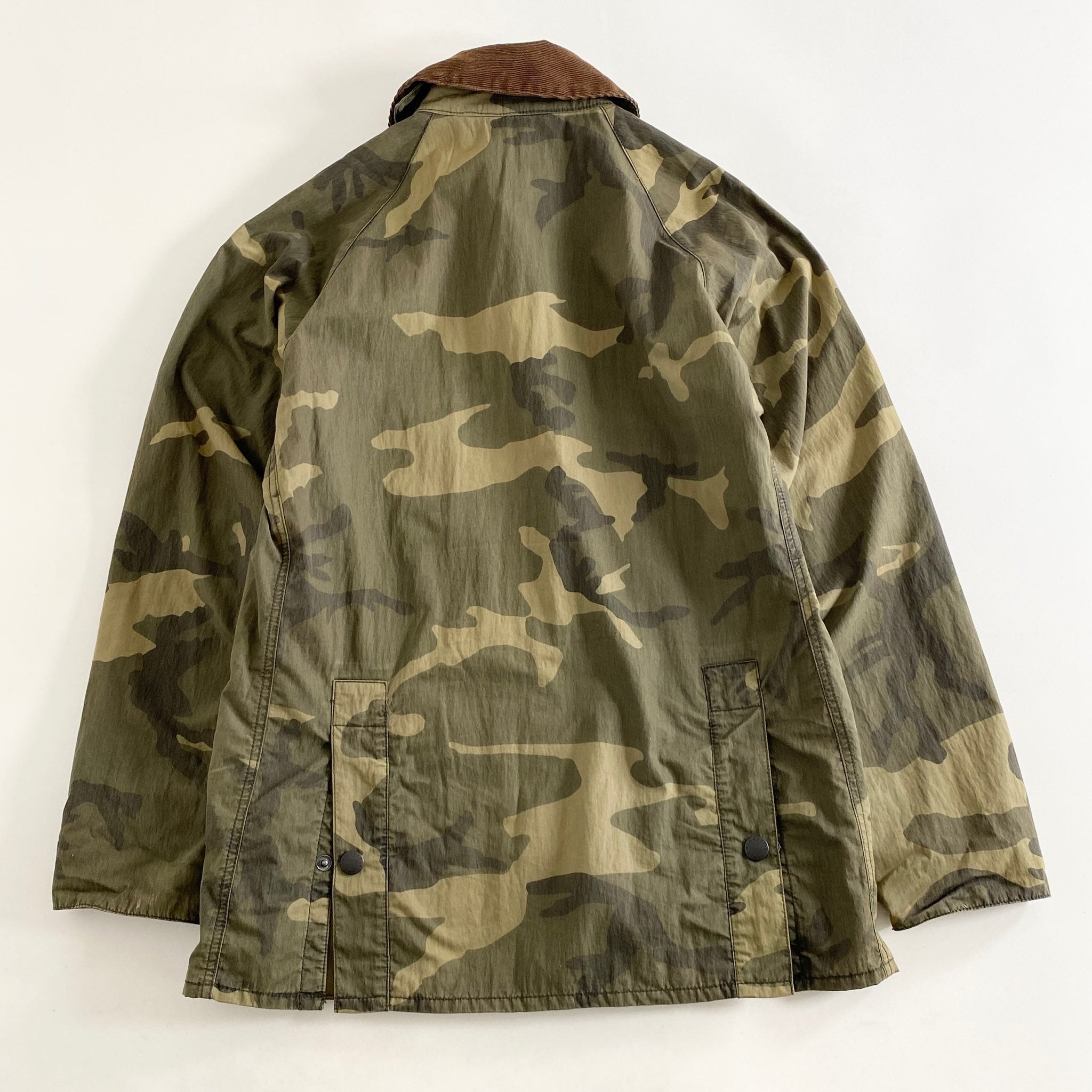 45L2 BARBOURS バブアー BEDALE CAMO ビデイルカモジャケット M カーキ