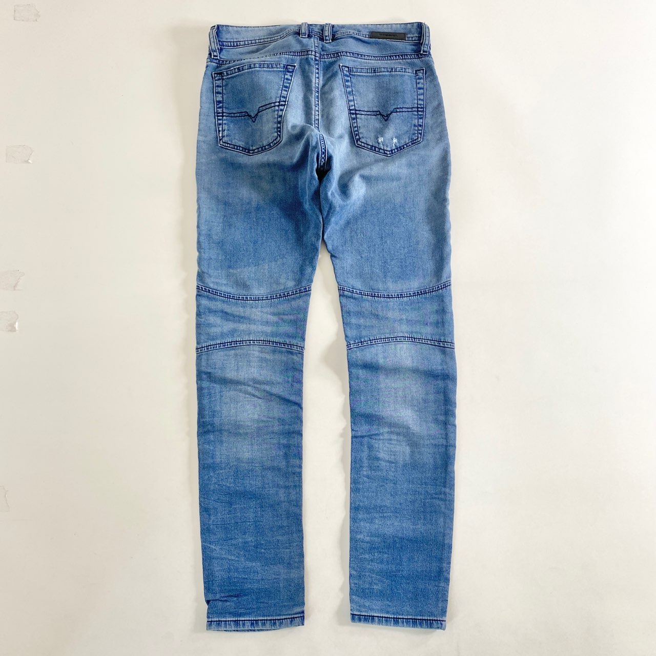 9L10《未使用》定価\46,200 DIESEL ディーゼル Jogg Jeans BAKARI-NE スウェットデニムパンツ W28 インディゴ ジーンズ DENIM タグ付き