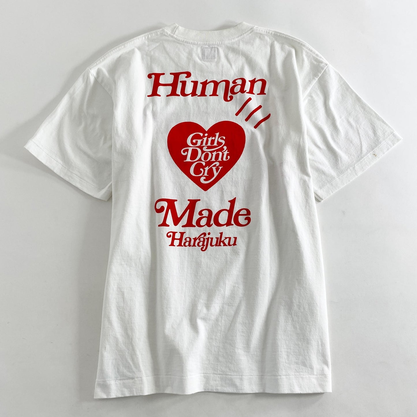 45L2 HUMAN MADE ヒューマンメイド 原宿OPEN記念 限定Tシャツ L ホワイト カットソー TEE 日本製 ストリート