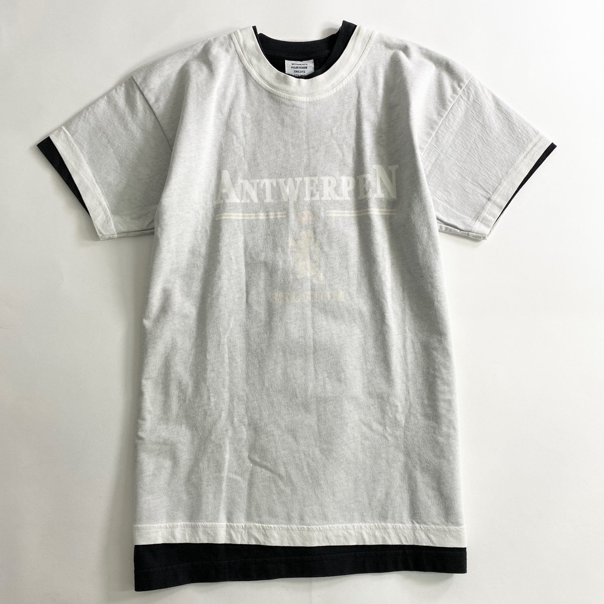 直営通販通販サイト ヴェトモン アントワープ Tシャツ | www.artfive.co.jp