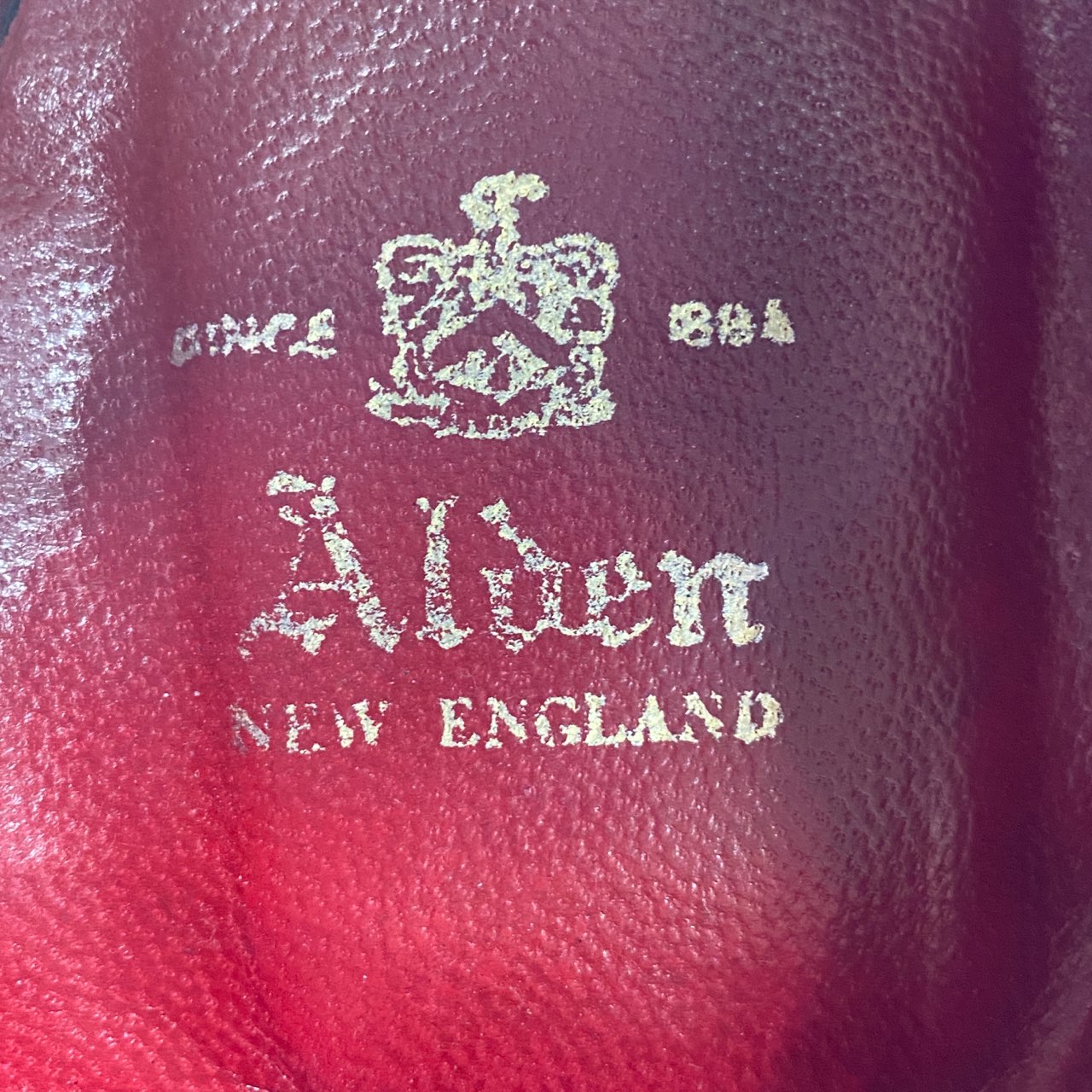 1L10 USA製 Alden オールデン 54330 ALGONQUIN V-TIP アルゴンキン 8《26.5cm相当》 ブラック エナメル ドレスシューズ ビジネス Vチップ