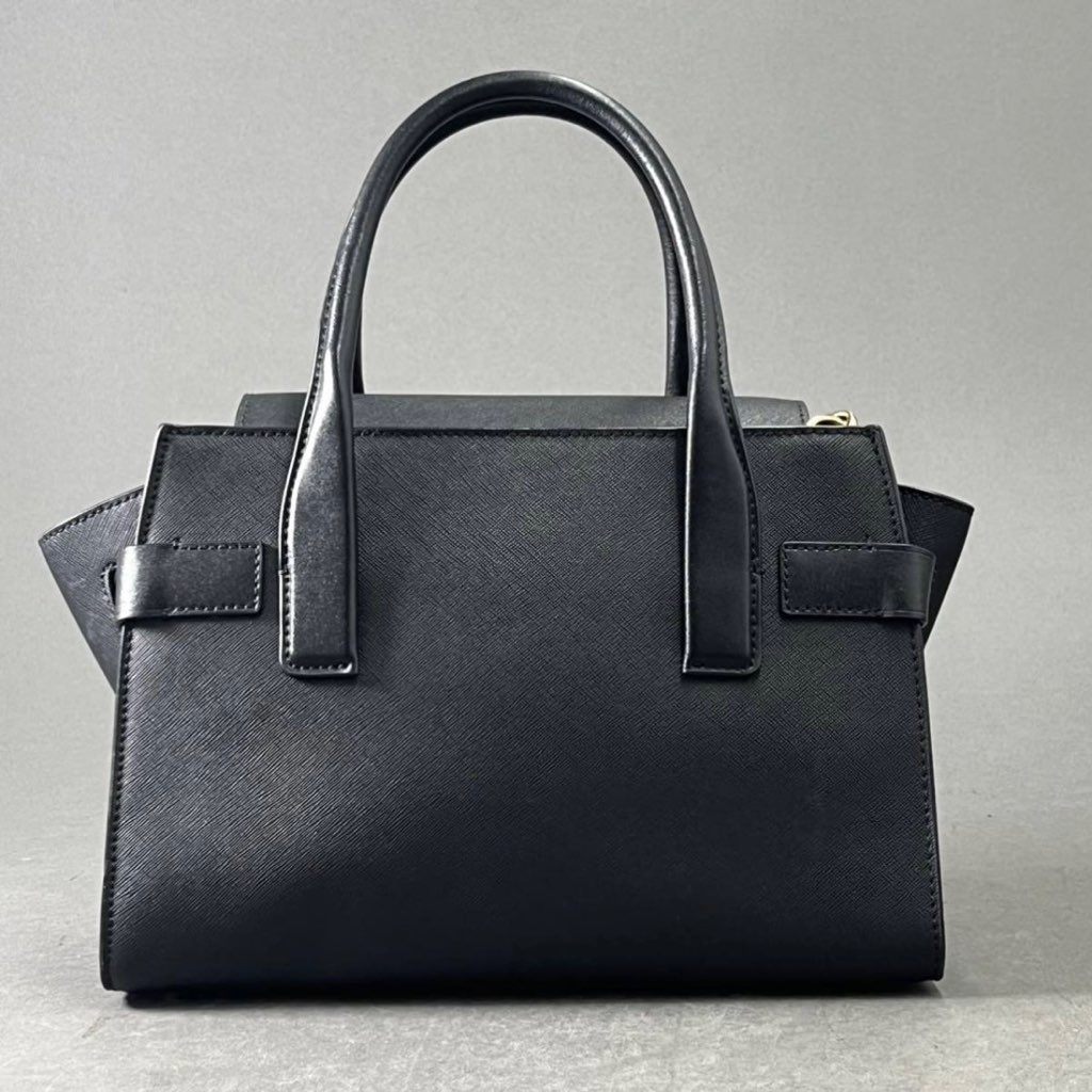 3Ci5 《極美品》 MICHAEL KORS マイケルコース カルメン 3way ショルダーバッグ ハンドバッグ チェーンショルダー ブラック レディース