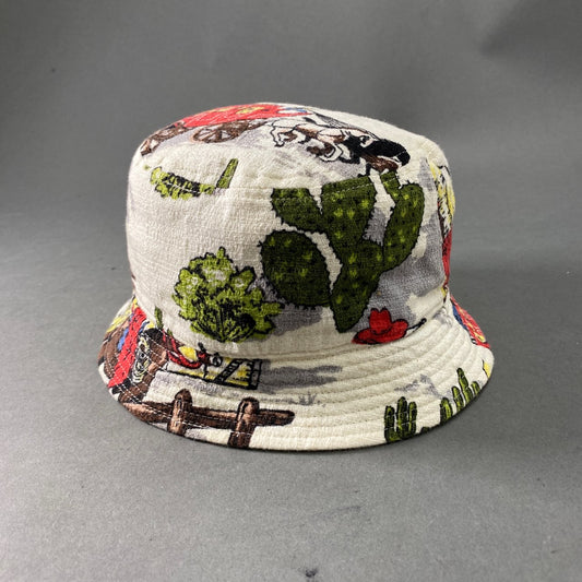 A22 日本製 VISVIM ビズビム DOME BUCKET HAT バケットハット サイズ：ML マルチカラー コットン100％ メンズ 男性用