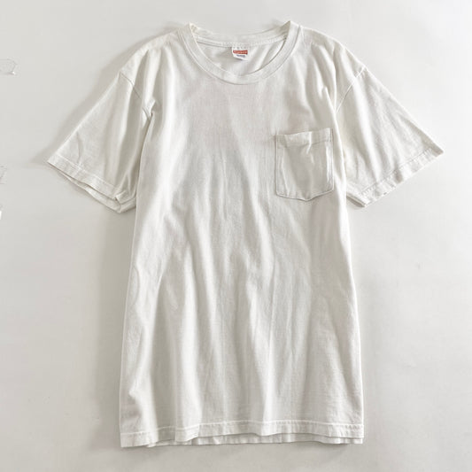 45L2 USA製 Supreme シュプリーム 14SS ANTIHERO Logo Pocket Tee L ホワイト アンチヒーロー Tシャツ カットソー