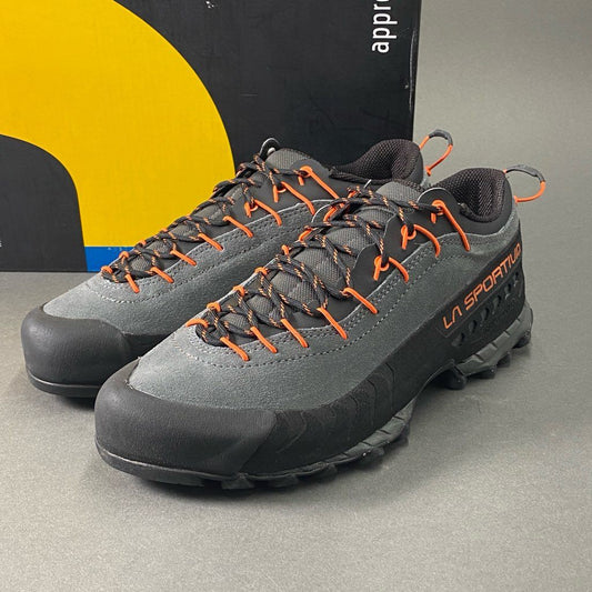 7b27 《未使用》 La Sportiva スポルティバ TX4 トレッキングシューズ 40 1/2 グレー ブラック アウトドア vibram