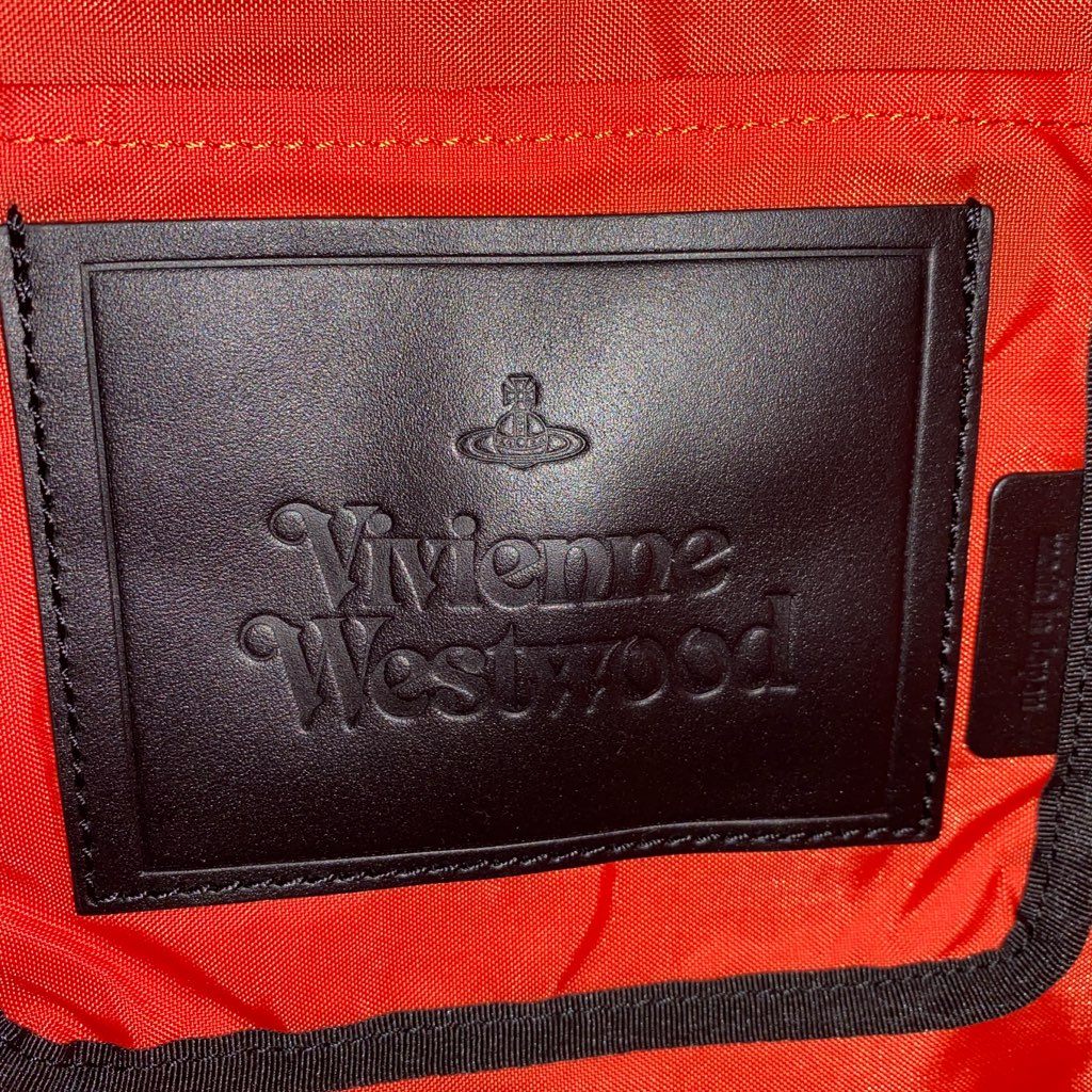 Ab8 《美品》 Vivienne Westwood ヴィヴィアン ウエストウッド ヒロープ ワンショルダーバッグ  カーキ 日本製 ボディバッグ