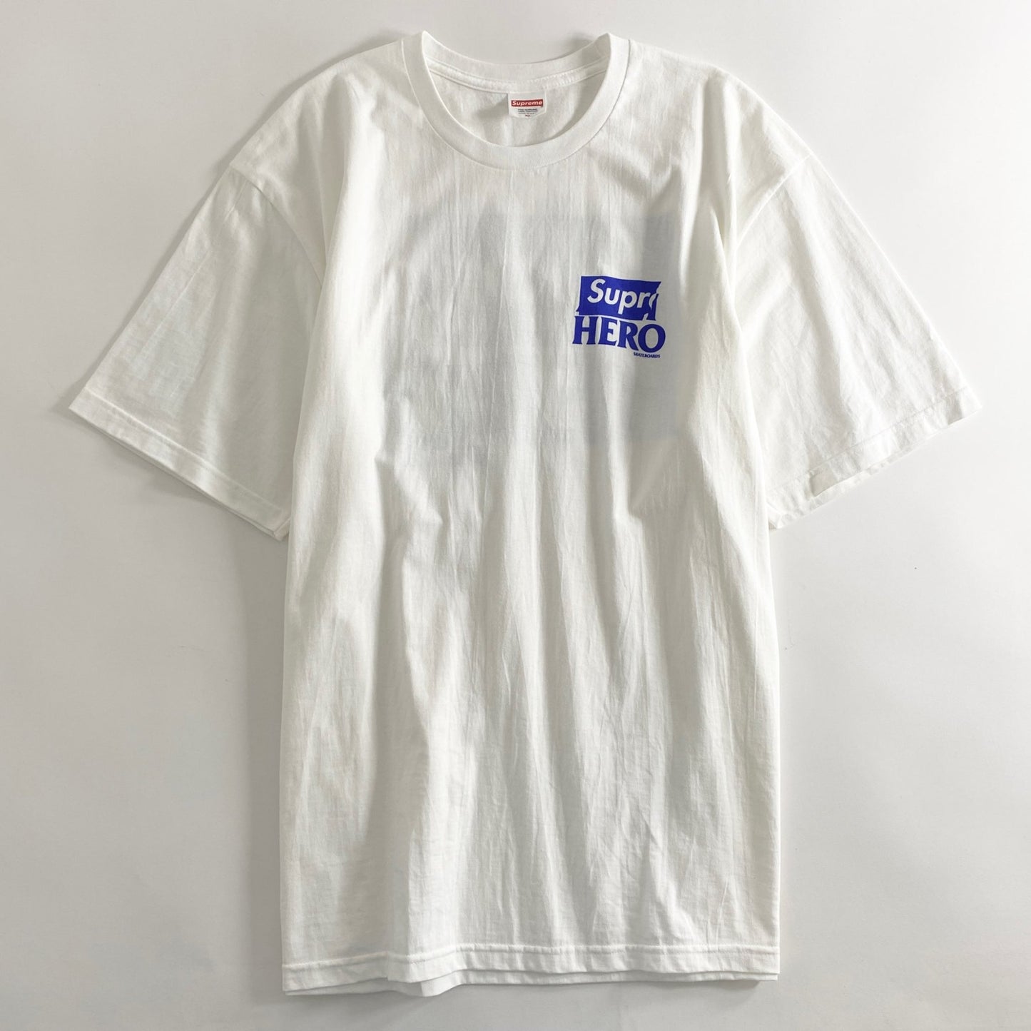 1a31 《美品》 Supreme シュプリーム × ANTI HERO アンチヒーロー 22SS Dog Tee ドッグTシャツ XL ホワイト カットソー