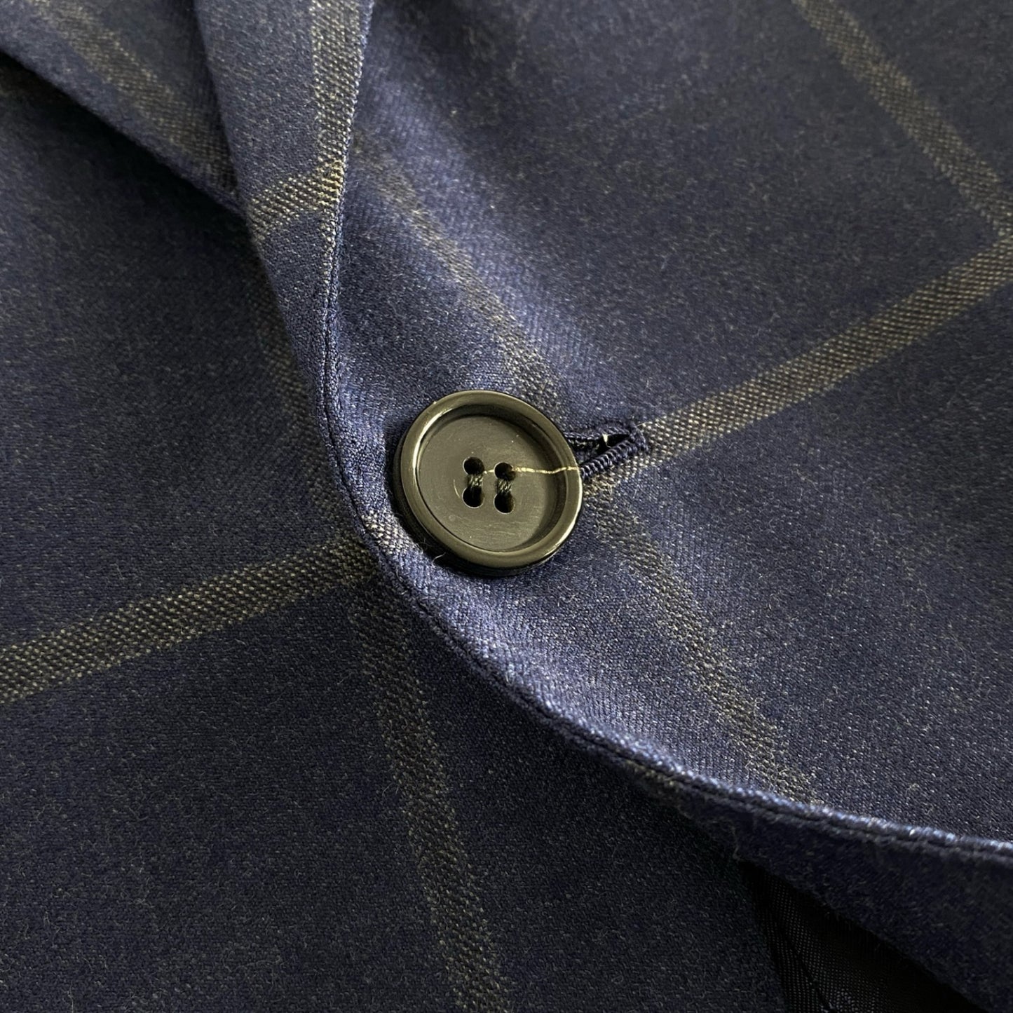 3C13 Brioni ブリオーニ  2B テーラードジャケット ウィンドペン ネイビー 48C  メンズ