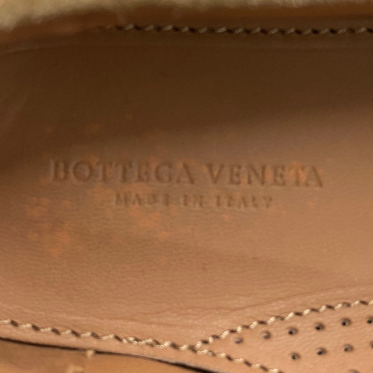 1L21 BOTTEGA VENETA ボッテガ ヴェネタ イントレチャート ドライビングシューズ 36 ブラウン スウェード レザー