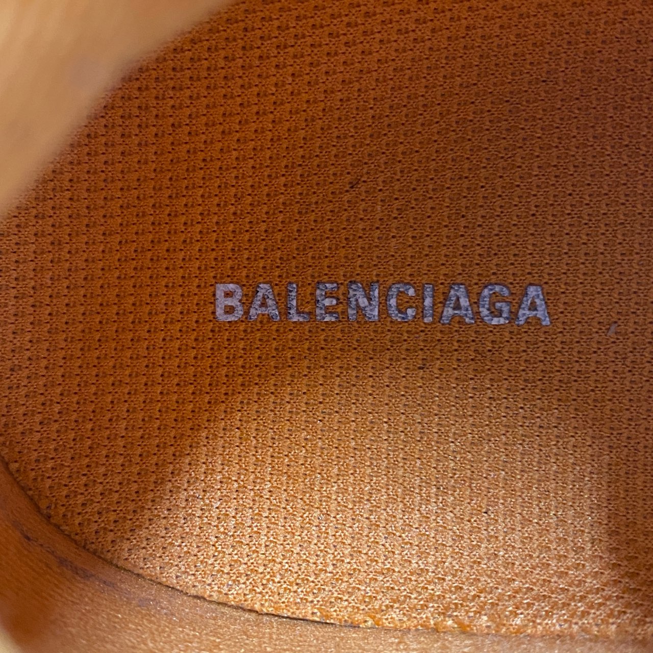 2L10 BALENCIAGA バレンシアガ TRACK TRAINER トラックトレーナー 29.5cm ホワイト オレンジ スニーカー