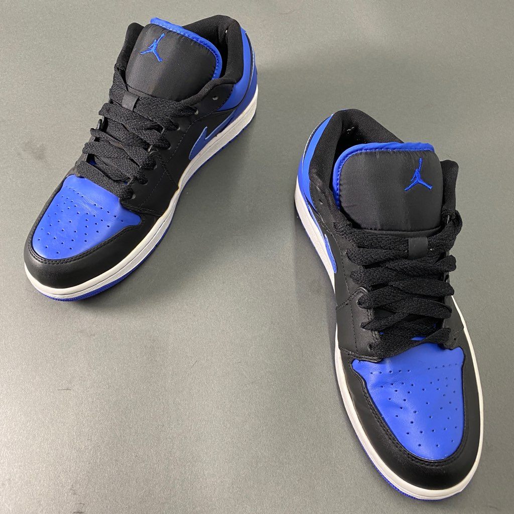 b6 NIKE ナイキ Air Jordan 1 Phat Low Varsity Royal 338145-041 エアジョーダン ローカットスニーカー シューズ 29 ブラック ブルー