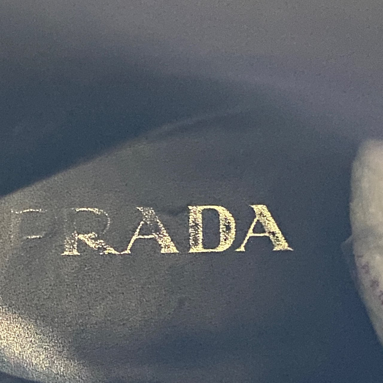 2A14 PRADA プラダ サイドジップ エンジニアブーツ 6 ブラック レザー 本革 ダブルモンク ストラップ